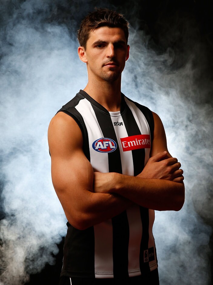AFL 2016 Portraits - AFL Captains Adam Treloar will add outside pace to Collingwood's grunt-heavy midfield - ${keywords}